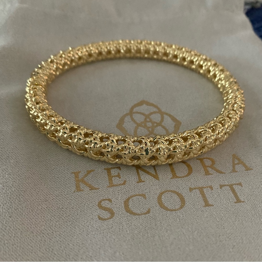 Kendra Scott Gold Intricate Bracelet - Picture 2 of 3